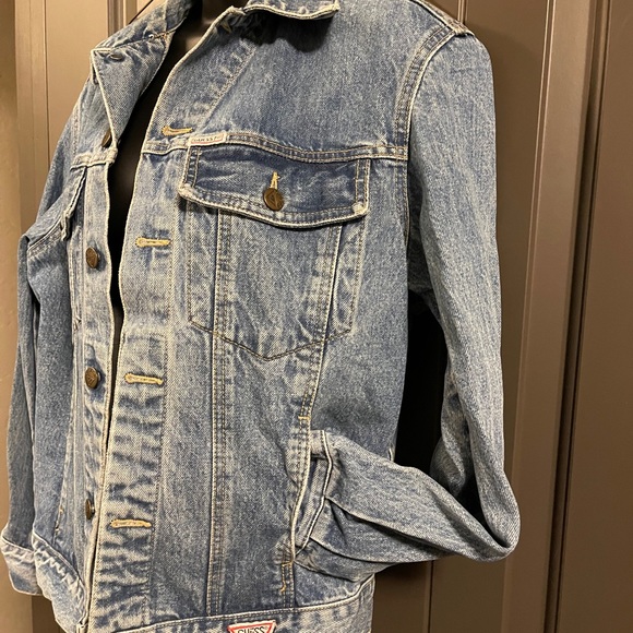 Vintage Georges Marciano Guess Denim Jean Jacket - Picture 4 of 7